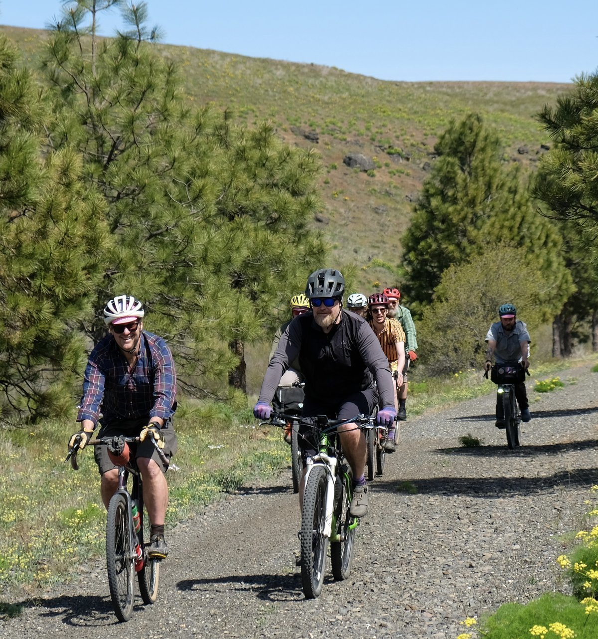 Riding in The Dalles. Photo: Alex W.